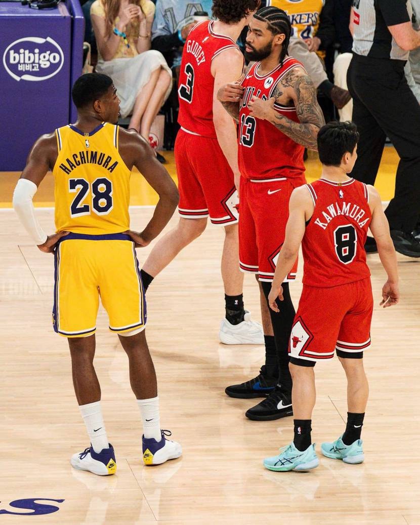 今日はもう国民の祝日でいいでしょう㊗️
#八村塁#河村勇輝