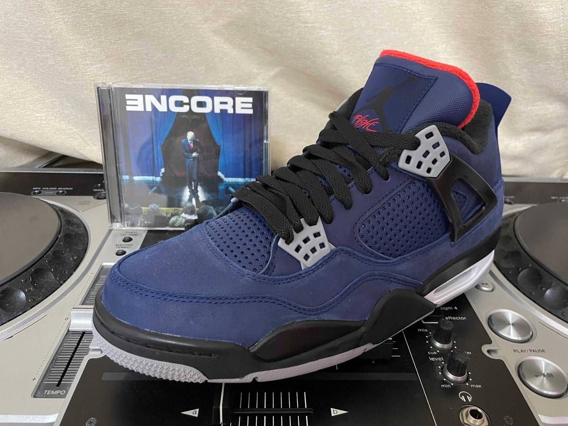 AJ4箱出したついでに中身チェック👟
Eminem Encore風のAJ4✨