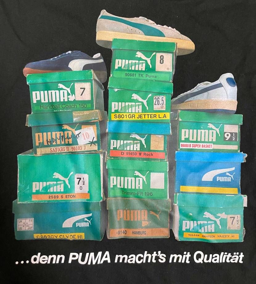 初めてPUMAのアパレル買いました👟
靴箱Tが好物です📦📦📦