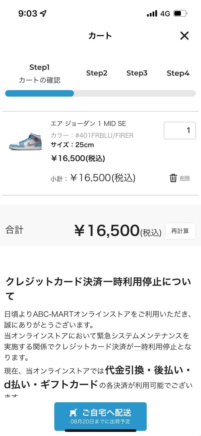 この画面からエラーの猛攻でなかなか進めなかったけど10分格闘した甲斐あって無事ゲ