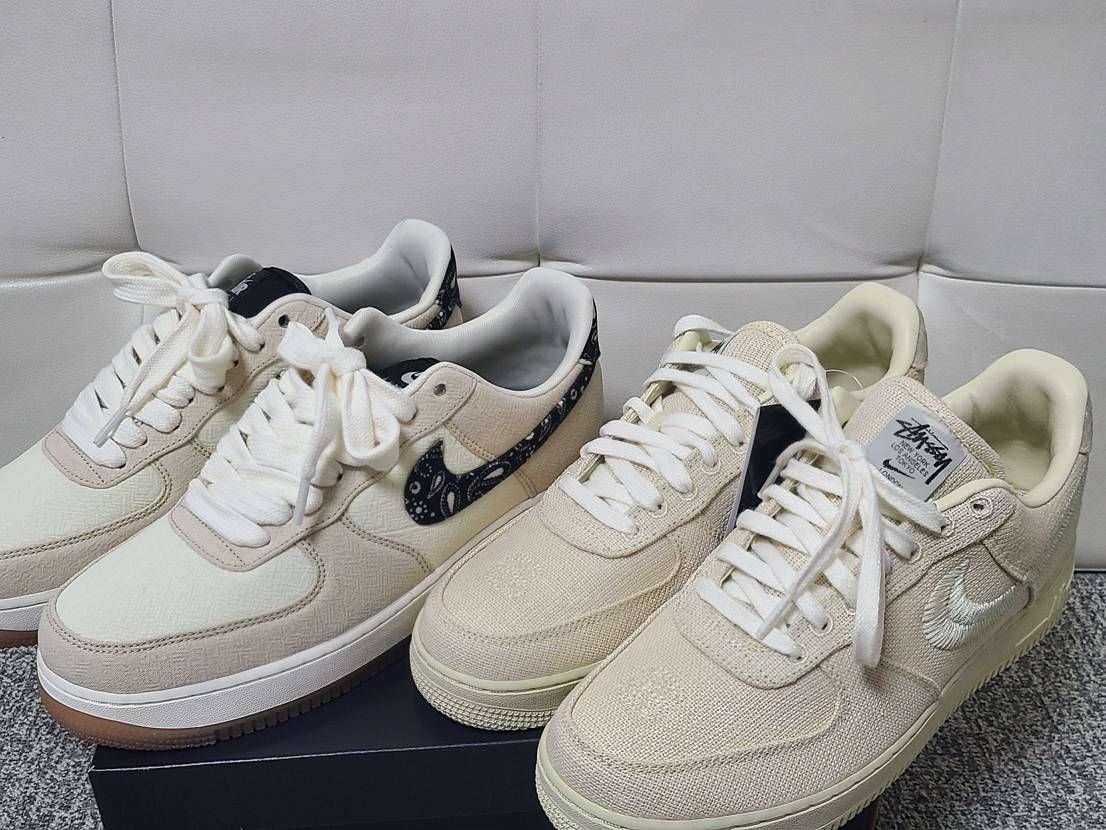 ZOZO購入のAF1ペイズリー到着しました
嫁さんから同じ靴また買って~って小言
