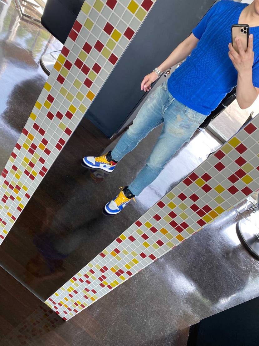 ざす！

今日は、ハイカット気分だったのでレングス短めの