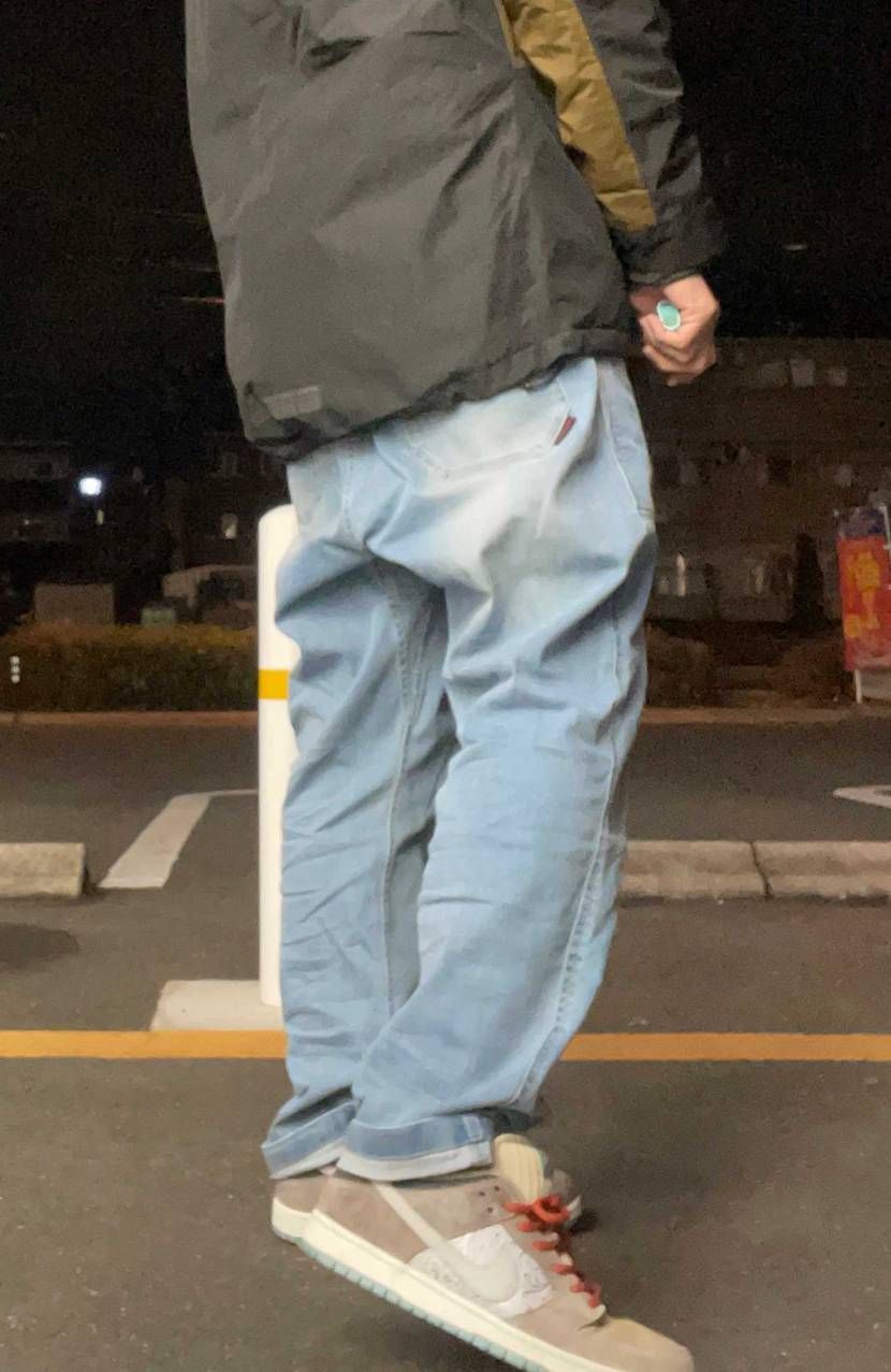 付属のダークオレンジのロープが一番しっくりきてます🪢