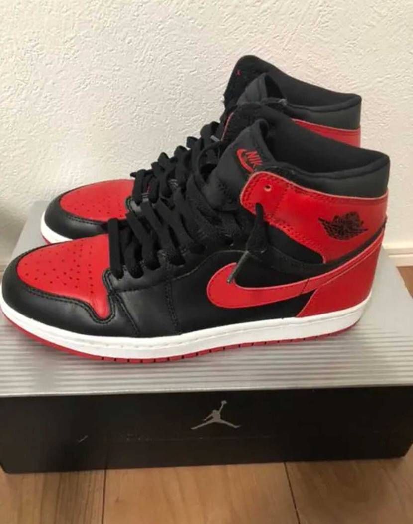 2001年復刻のJordan1ブレットですが、友人が手放すという事で購入しようか