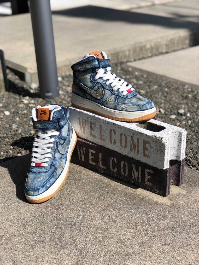 LEVI’S×NIKE
カスタムしてみました！
なかなかいい感じ！