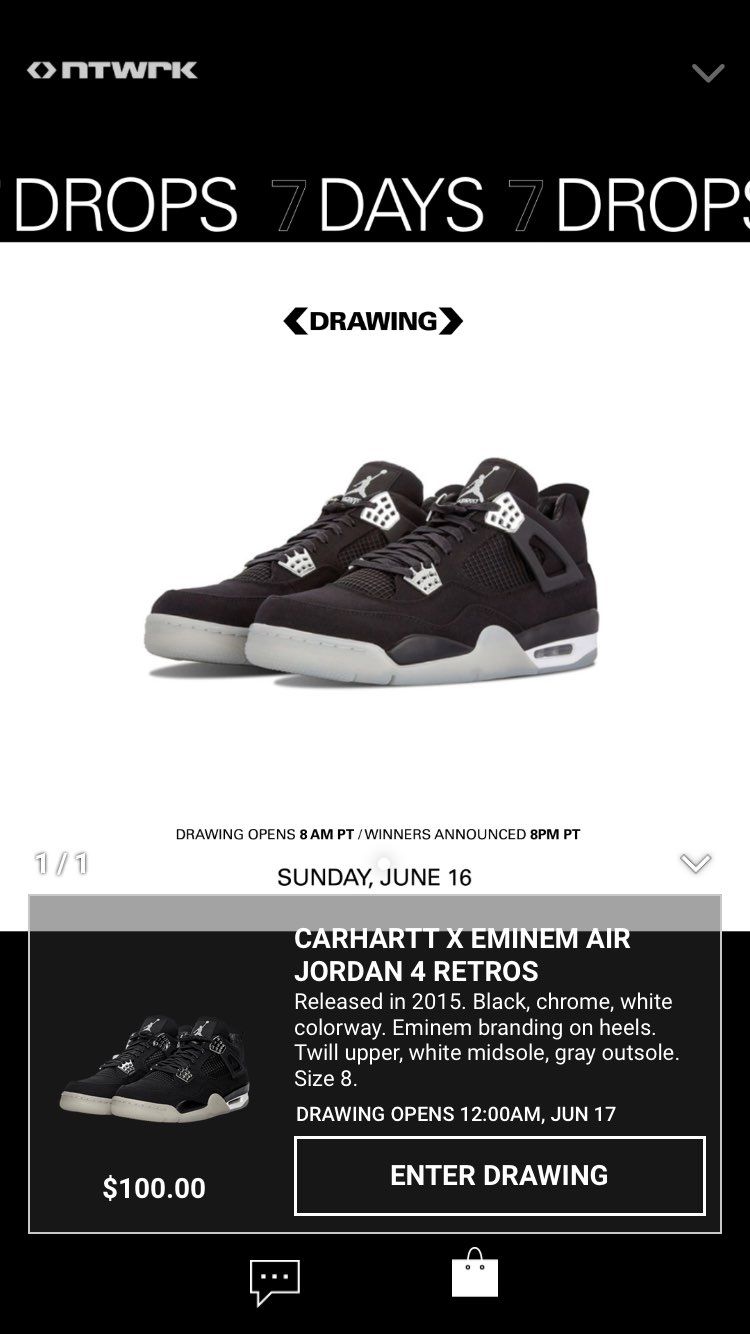 どうせ当たらないと思っていても、抽選開始を心待ちにしてしまうー💦

エミネム