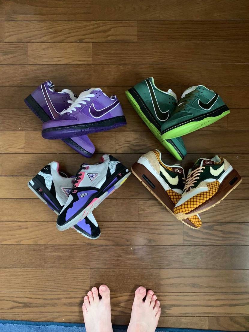 PREMIUM SNEAKERSという雑誌をご存知?。
アチシのマイ👟提