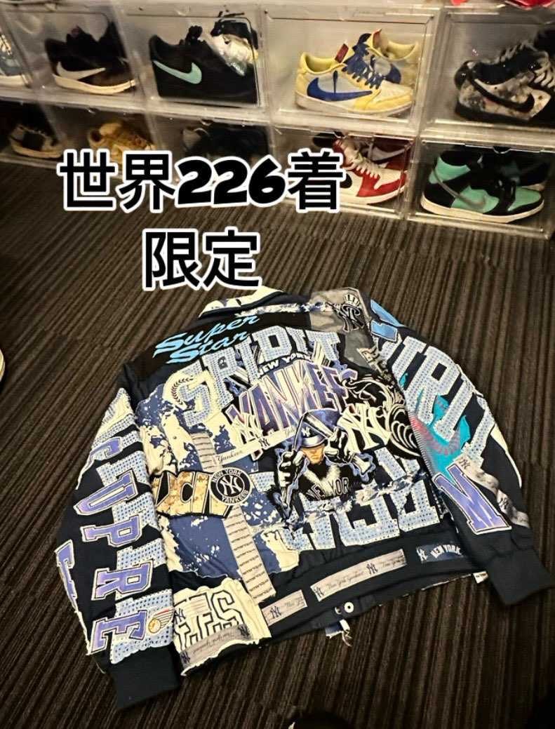 世界226着限定
バーシティジャケットオンラインゲットでき