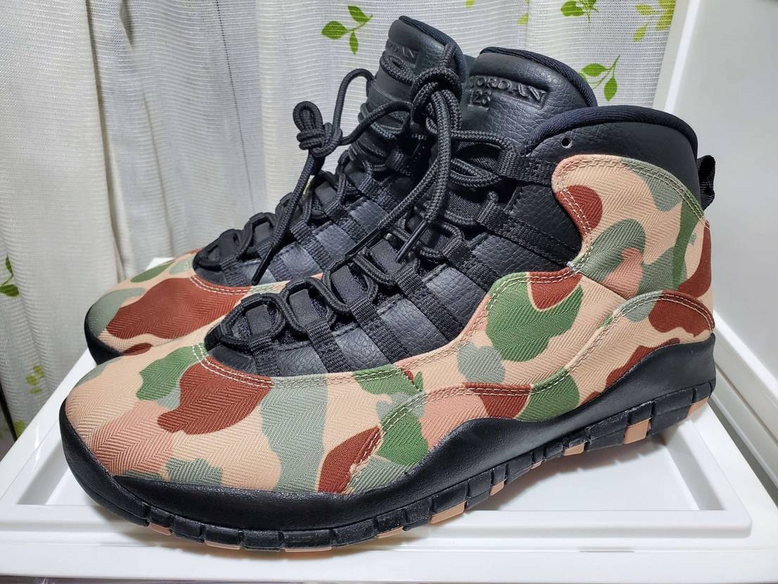Nike Air Jordan 10 Retro "Duck Camo" Bla