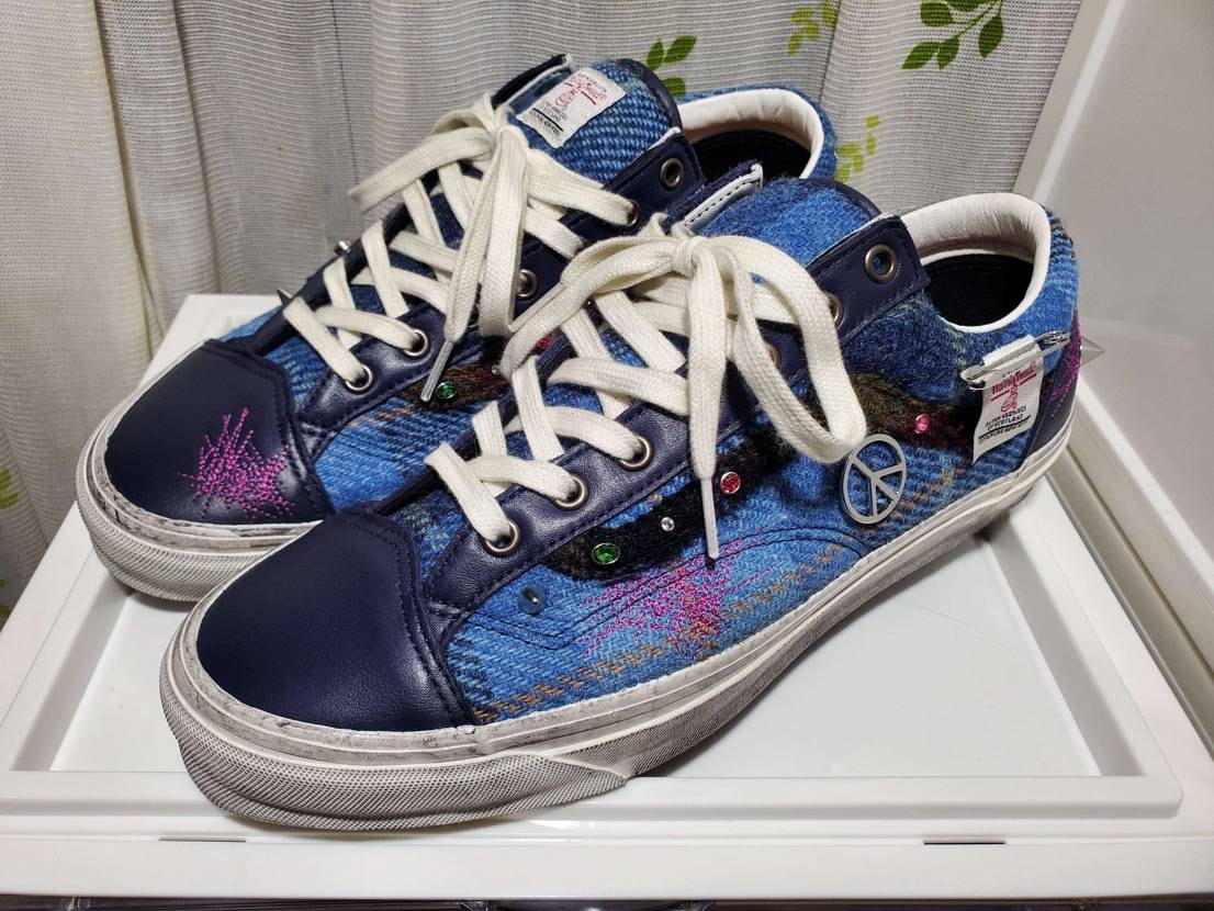 Harris Tweed × Vans Premium Old Skool 36