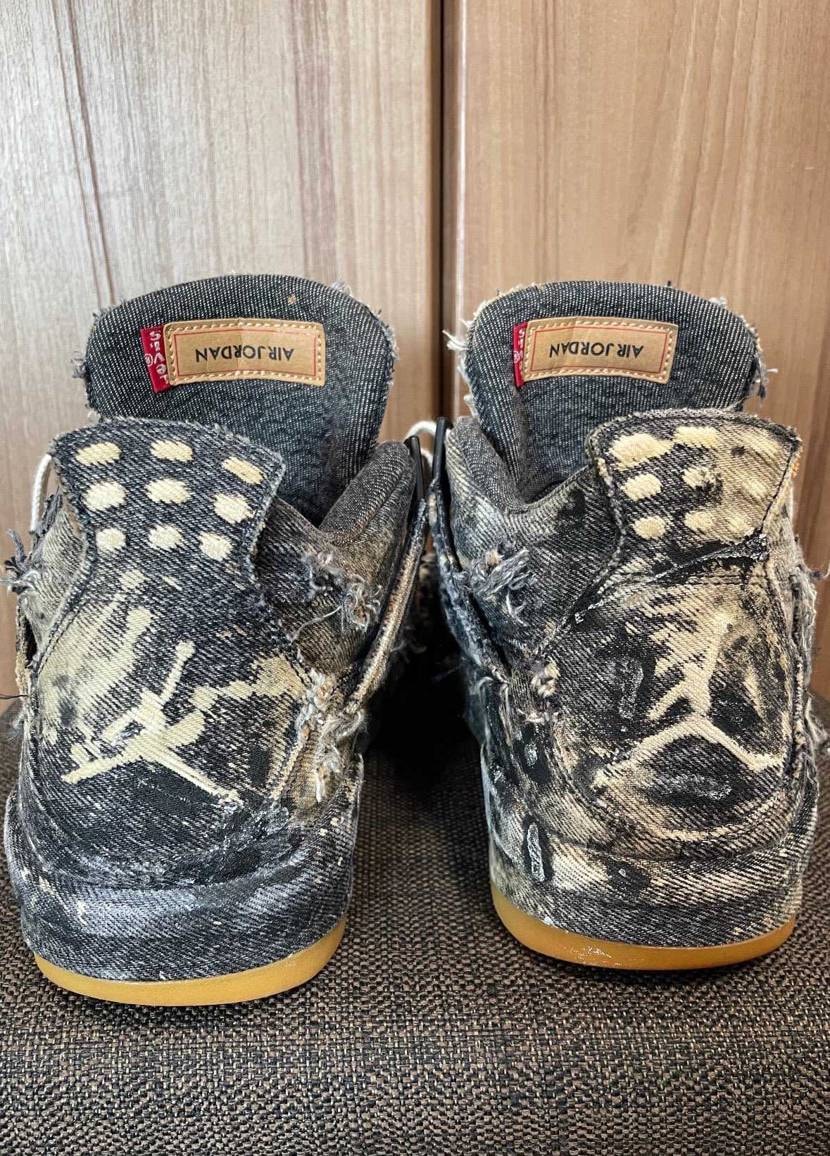 リーバイスジョーダン　ブラックデニムカスタムしてみたんだけど