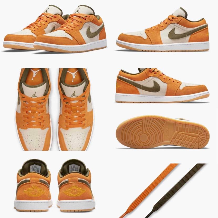 おっ、これは可愛い🍊のjordan1
ガムソールがイイ👍🏻