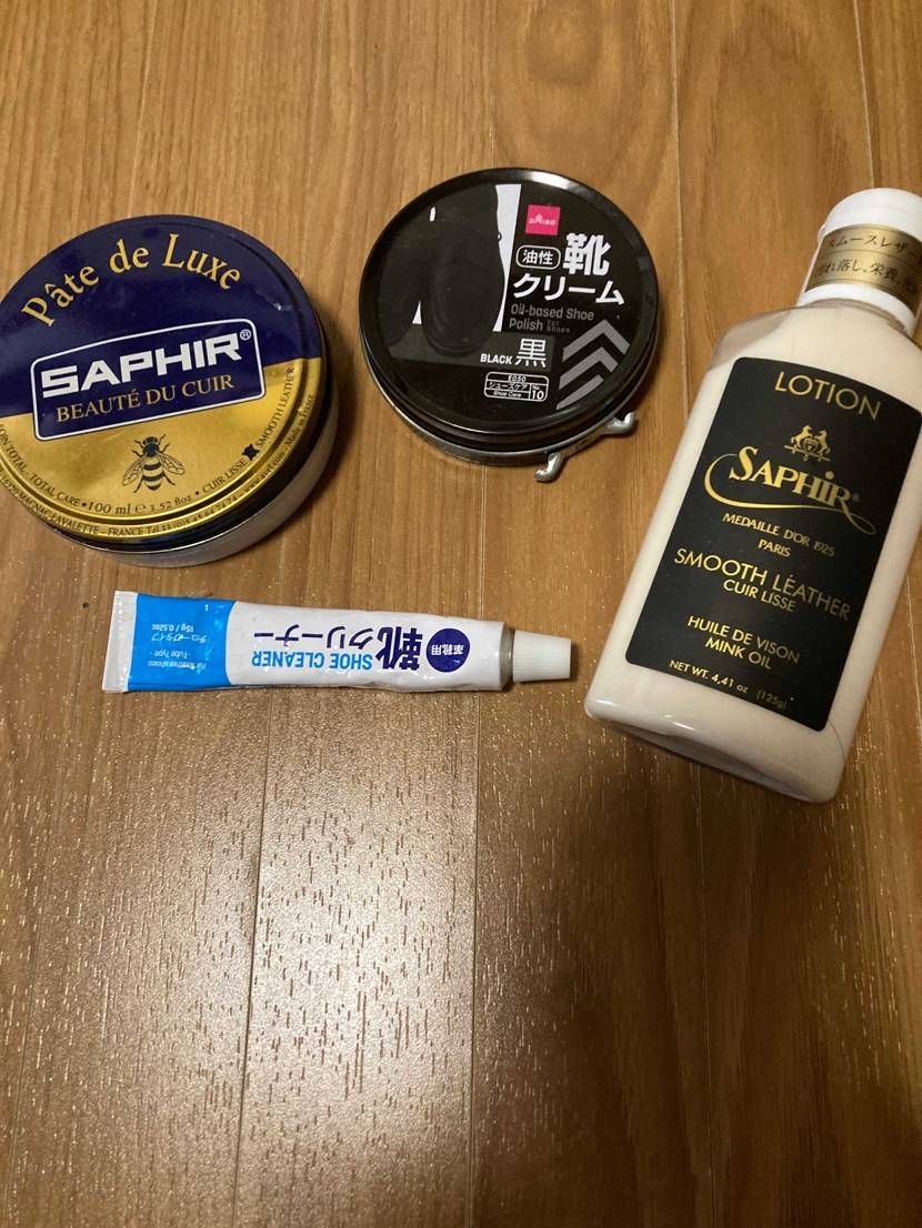 3連休は革靴の手入れをしようと思います