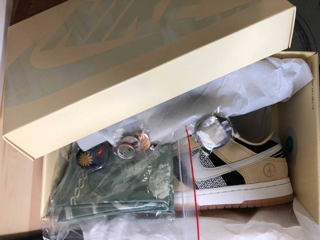 初めて当たった靴　庭師　
うれしいすぎる