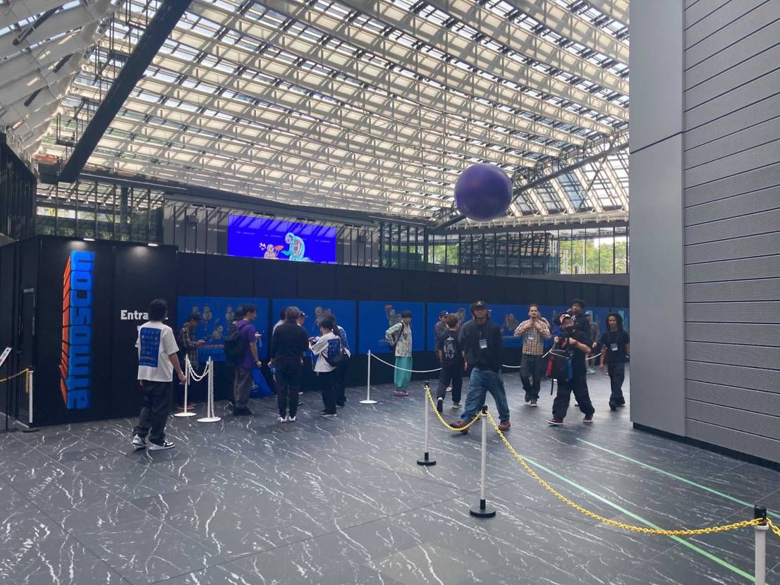 東北のど田舎からatmos con来てみました。