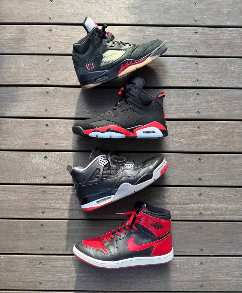 ⚫️🔴っていいですよね☺️
今年のBannedとbred4も確実に手に入れたい