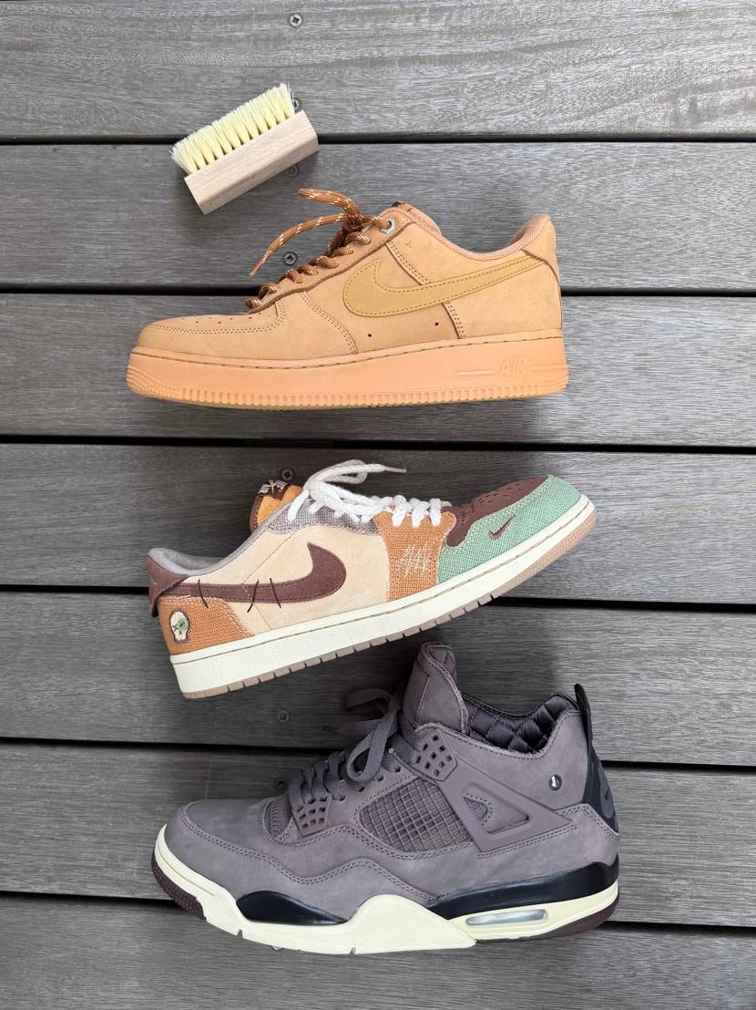 秋冬用クリーニング🧽
お疲れ様でした☺️

今年の春夏は何を履こうかな🥳