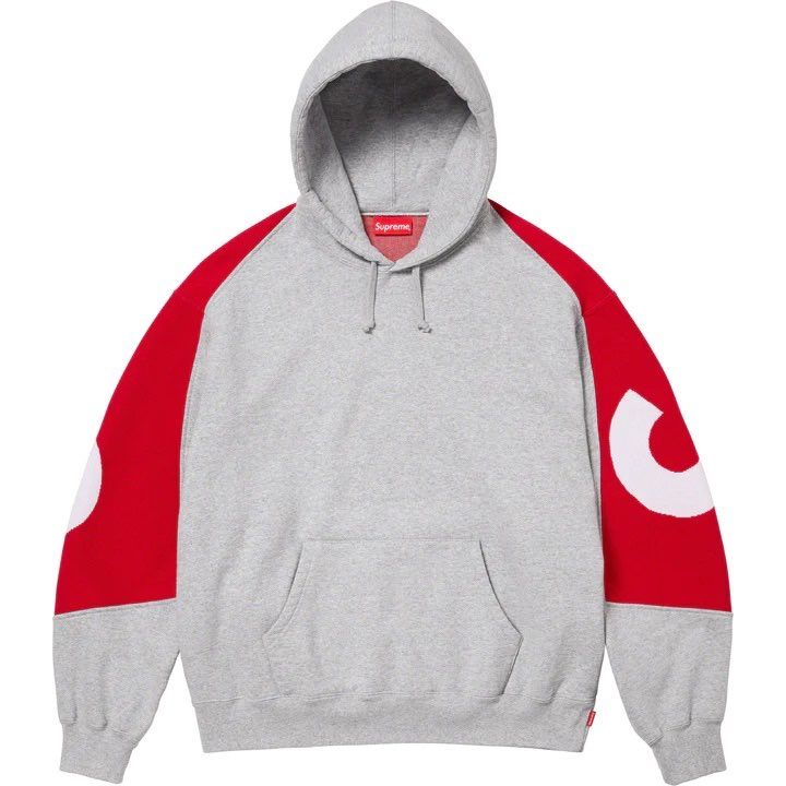 Supreme Big Logo Jacquard Hooded Sweatsh