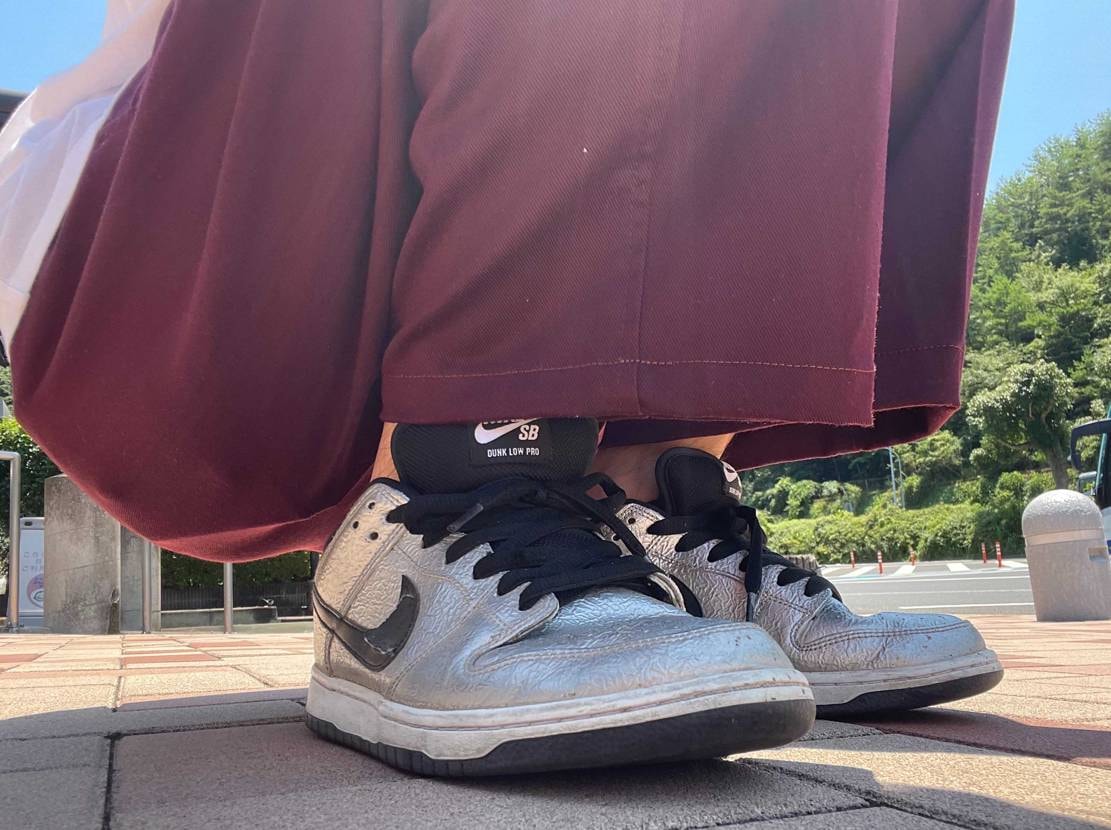 スタプレとダンク
快晴続きで、スニーカー好きとしてはありがたいです