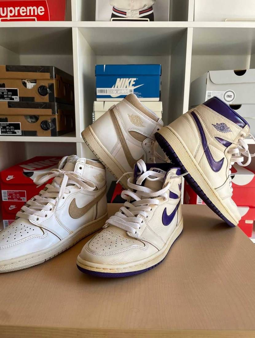 AJ 1 high neutral grey 85s OGを