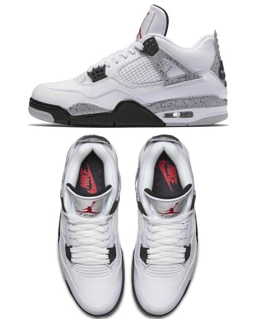 Air Jordan 4　“White cement”
2025 summer