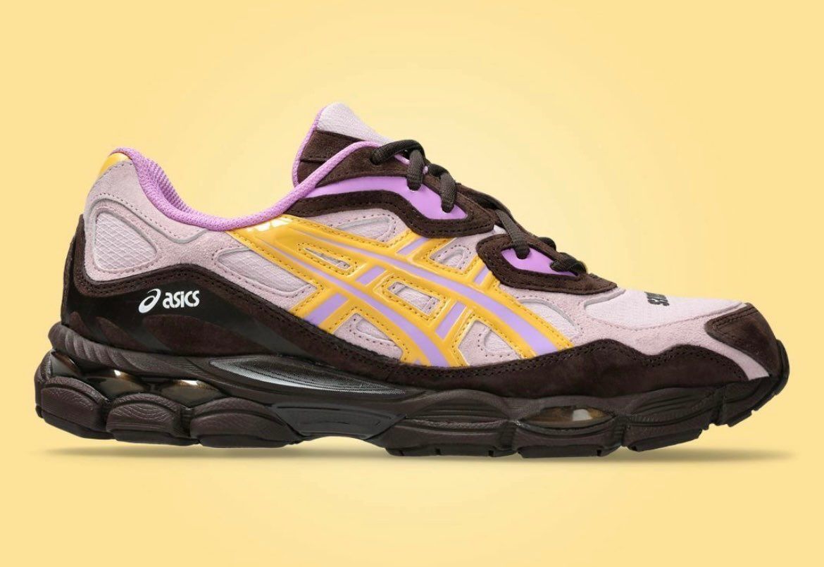PLEASURES x ASICSGEL-NYC "pink/Brown/Yel