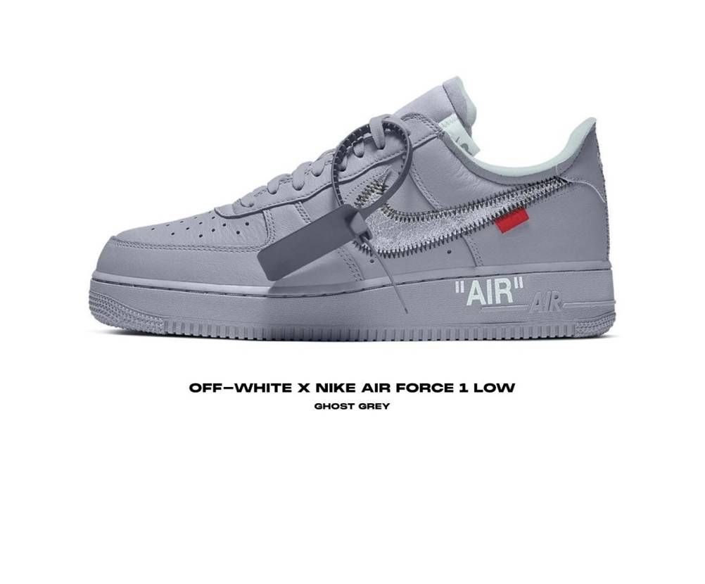 Nike Air Force 1 Low ✖︎ off-white Gray
