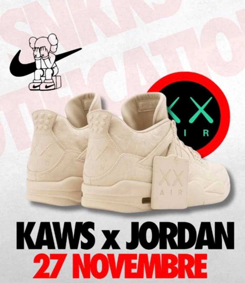 KAWS✖︎Nike Air Jordan4 ❌❌
2025/11/27リリー