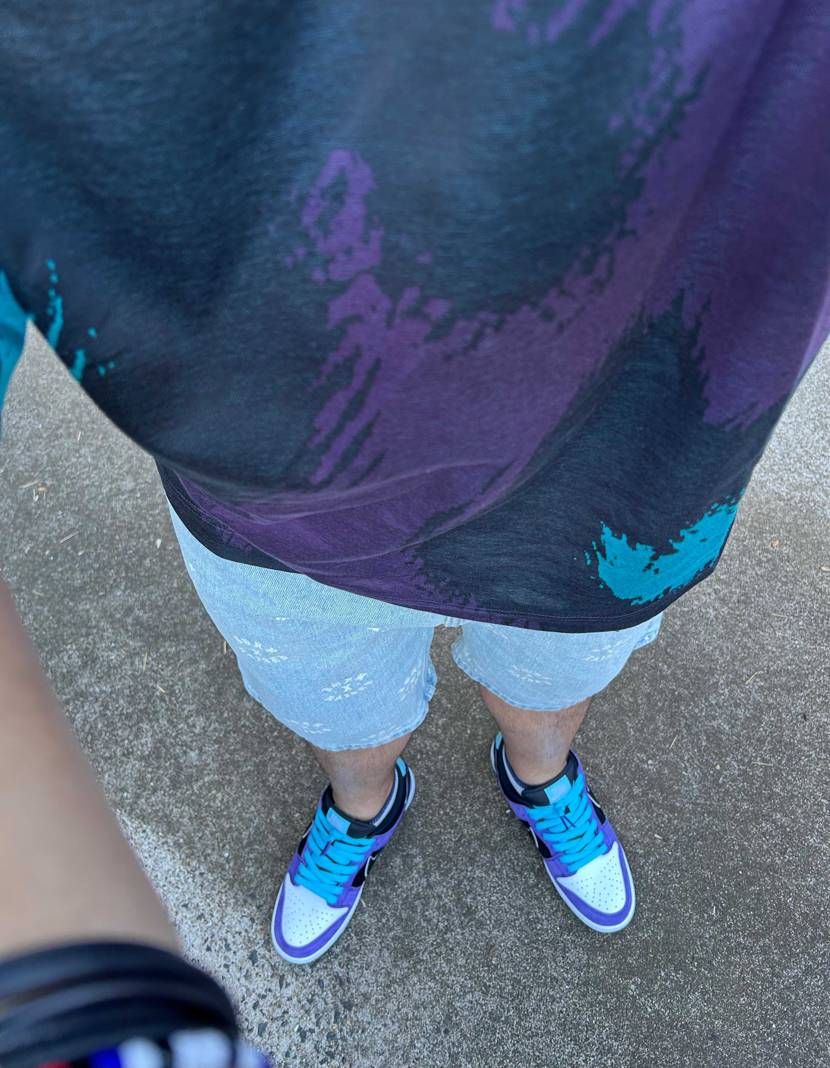 やっぱこの🟣👟✨サイコーですね😎
炎天下の中、アウトレットにいったかいも