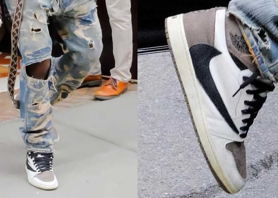 なに⁉️
Travis✖︎AJ1 HIGH OG SPがサ