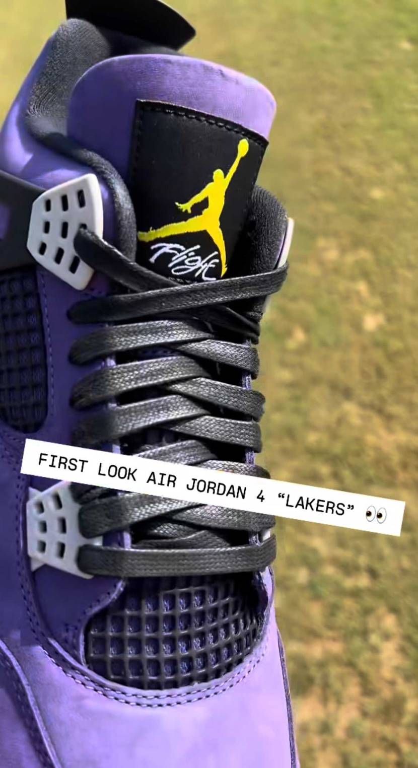 NIKE AIR JORDAN4 "Lakers"
2026リリース予定🗓️