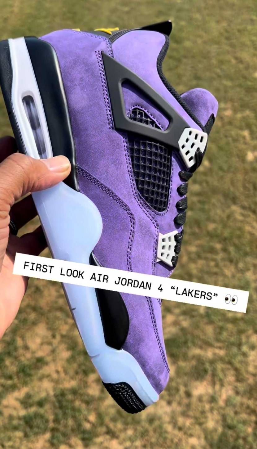 NIKE AIR JORDAN4 "Lakers"
202