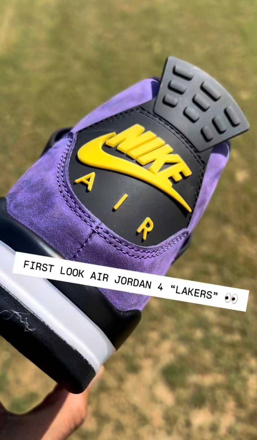 NIKE AIR JORDAN4 "Lakers"
202
