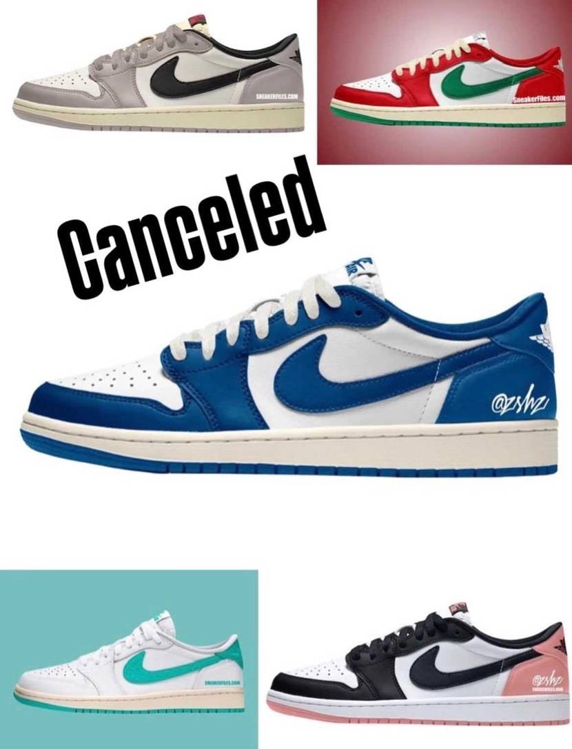 今年中にリリース予定だった🗓️
スニーカーリスト。。。