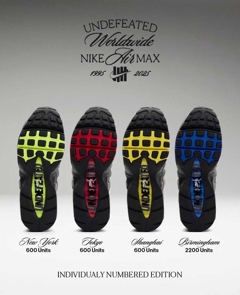 速報‼️
UNDEFEATED x Nike Air Ma