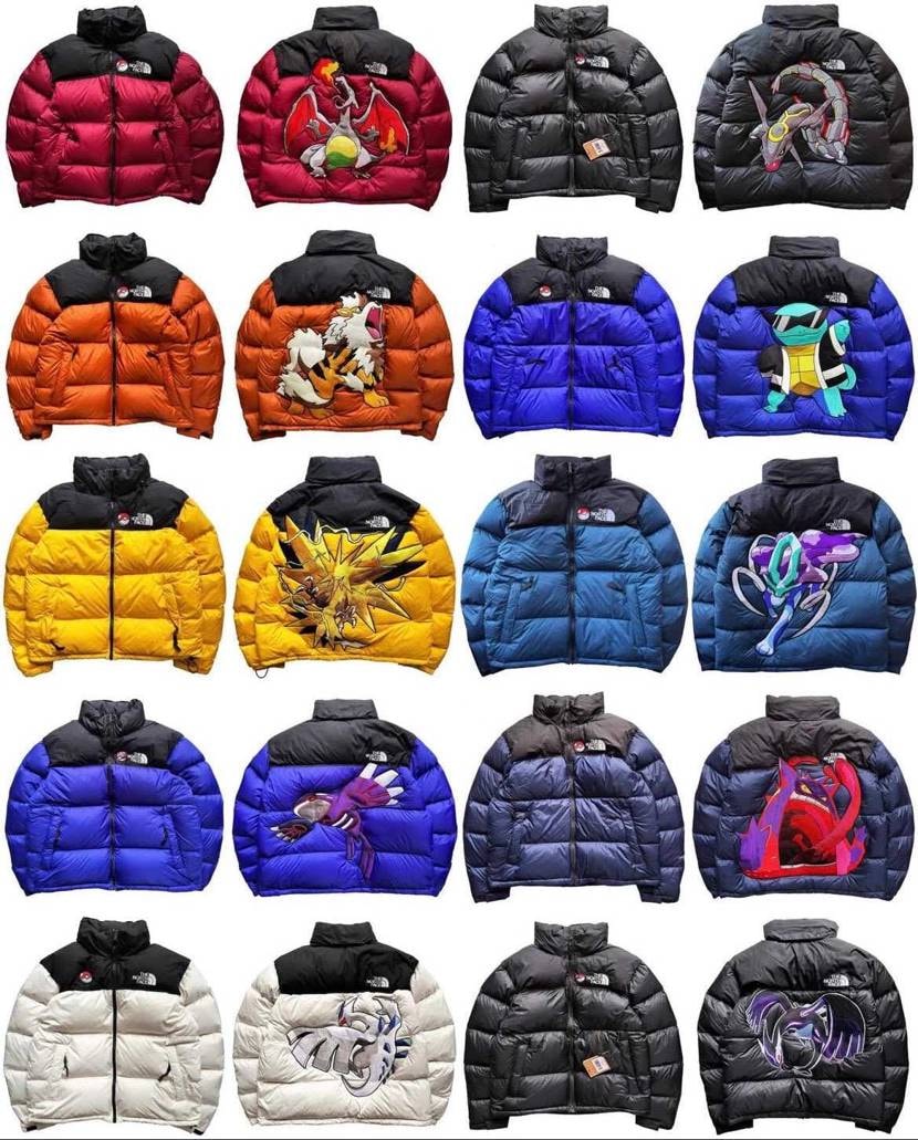 ポケモン✖︎ノースフェイス🙄