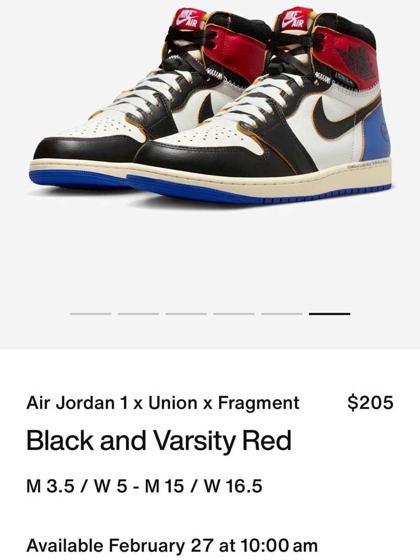 国内SNKRSも2/27リリース予定🗓️(このカラーのみ)