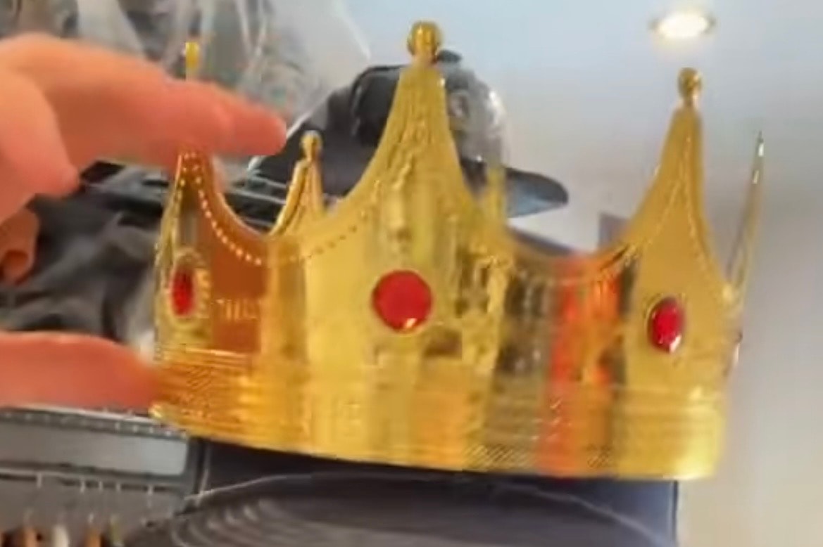 王冠👑ノベルティ実物画。