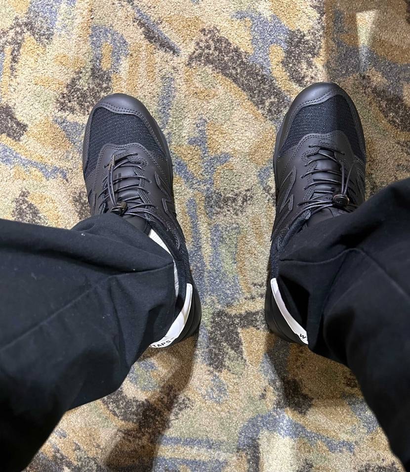 NB✖︎WTAPS初履き！
これは合わせやすくていいですね！
軽くて通気性も