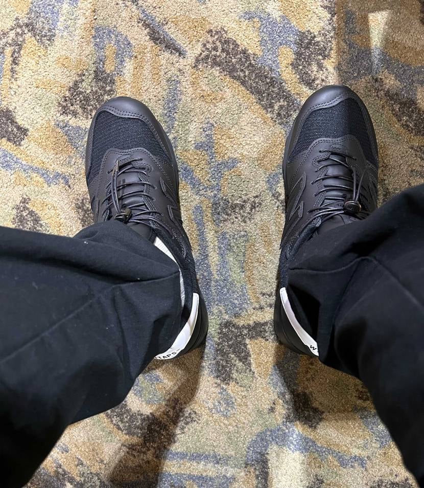 NB✖︎WTAPS初履き!
これは合わせやすくていいですね!
軽くて通気性も