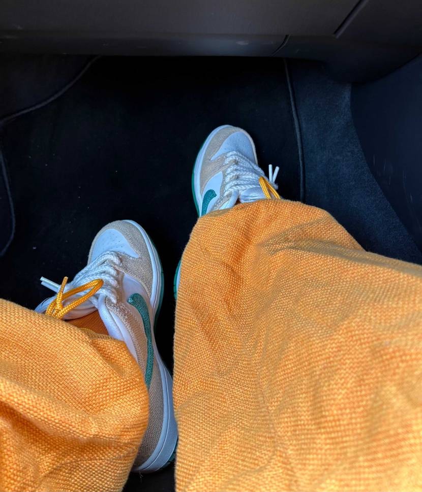 今回もハリトス着用。
これに試乗できるとは貴重な体験でした。
高過ぎて全く手