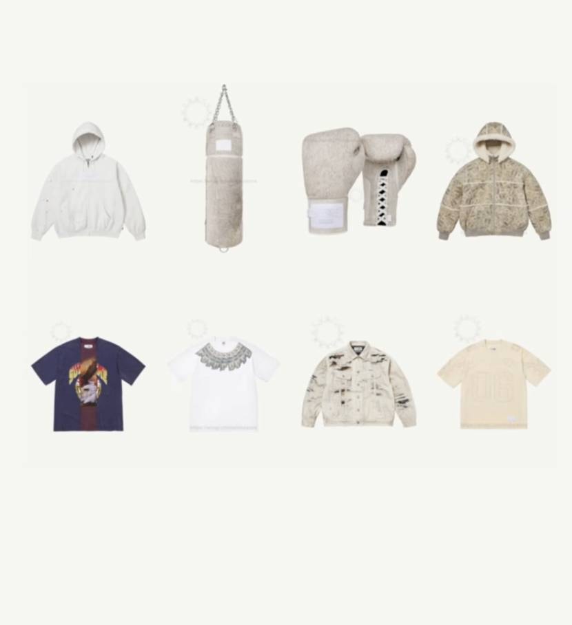 BOXロゴフーディとその他アイテムが公開されました。