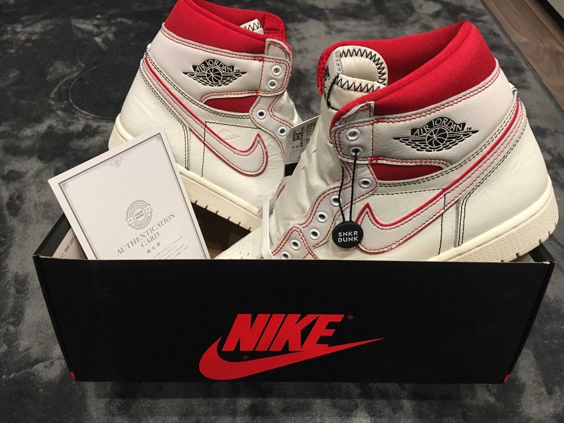 #airjordan1
一目惚れしてやっと手に入れたユニバレッド
"今更か