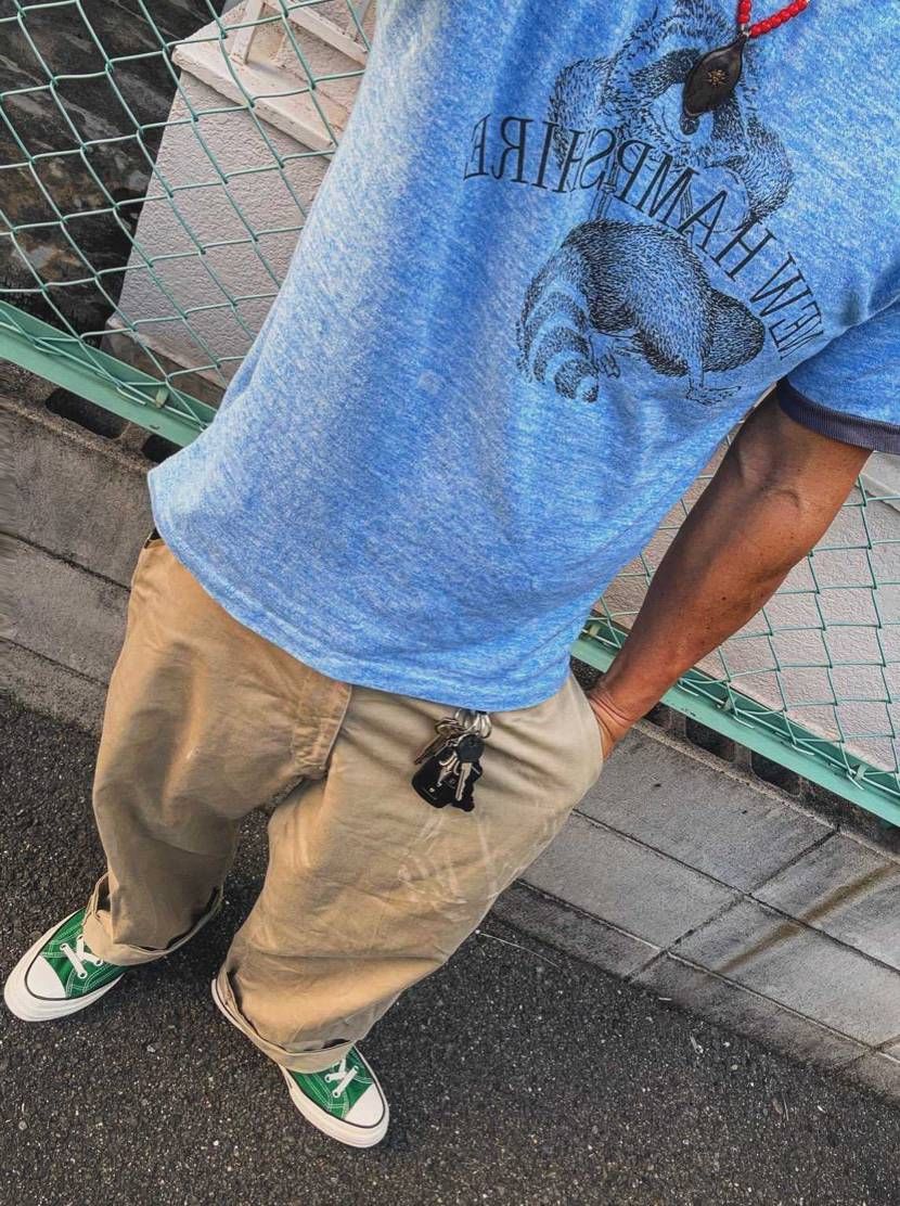 あっつぅ〜。まだ、短パンやわ🙈