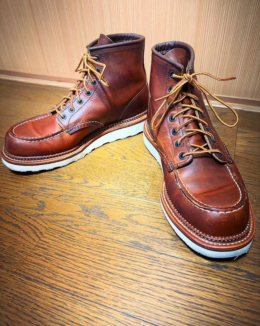 スニーカーやなくて申し訳ない🙈どす。
ブラッシングしてクリーム塗り塗り🤤
