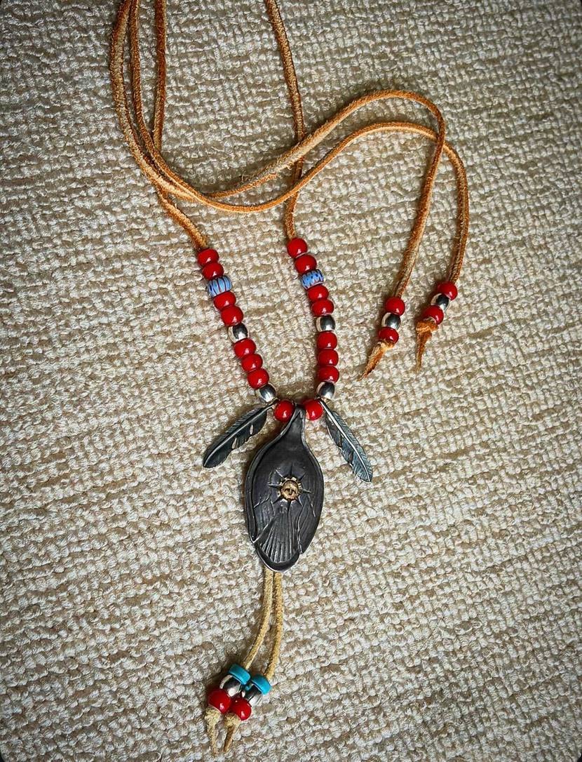 オールドゴローズスプーンのビーズ遊びに夢中な休日。久々にヤジリも着けたらな🙈
