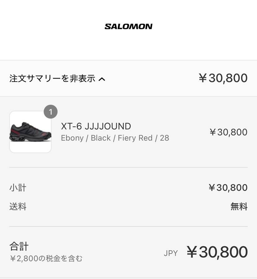 初サロモン楽しみ🙌