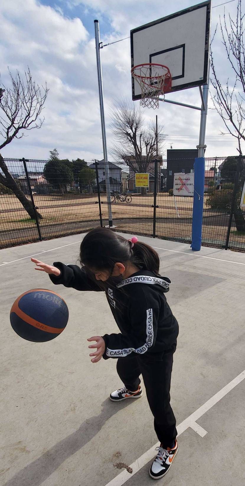 ナイスシュート👐➰🏀
チビギャング登場
二枚目の子は見ての通