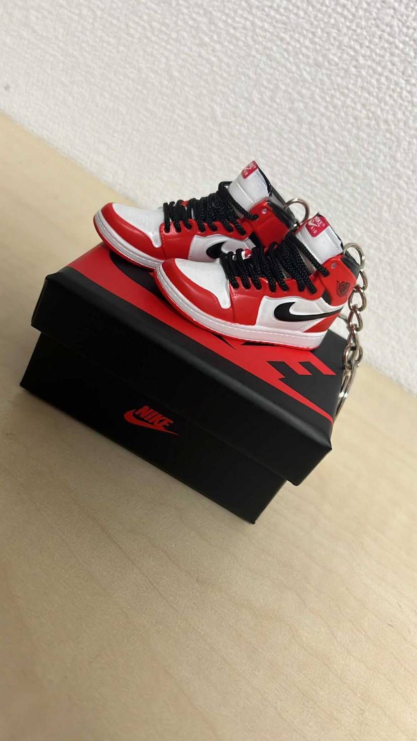 ナイキ キーホルダー✨️
靴紐も自由にできるし、シューたんも動くし再現度高すぎ