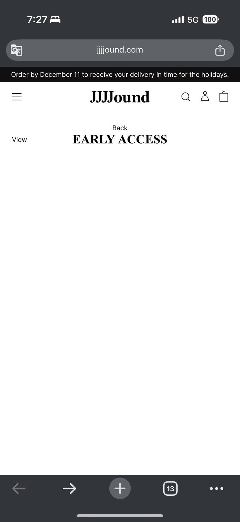 アーリーは来てるけど、なにもないー😅